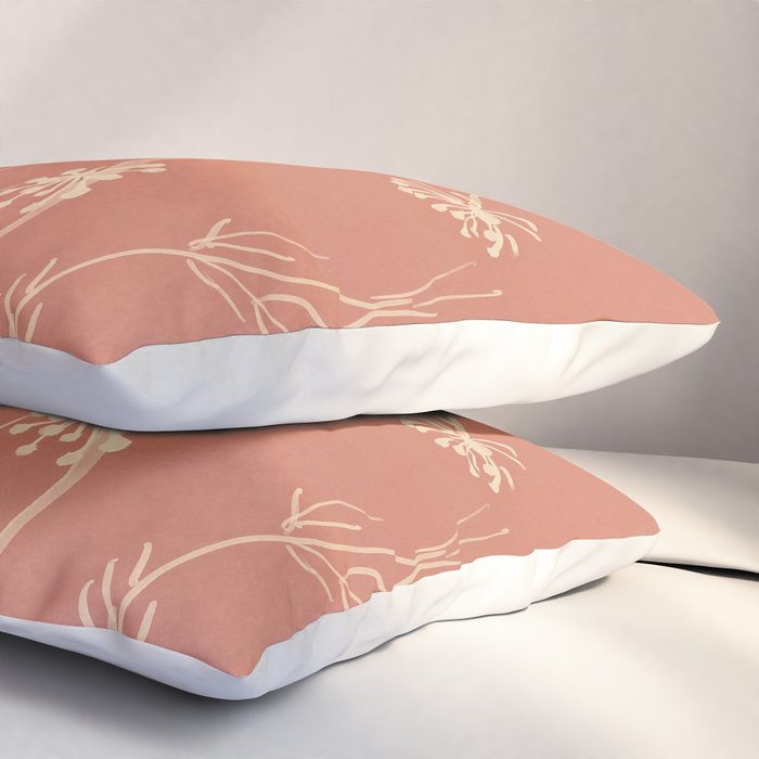 Minimalist Wild Plant 11 Pillow Sham Gallery Image 3