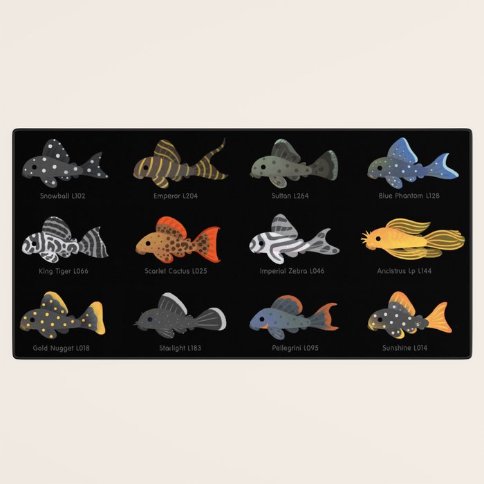 Pleco! Desk Mat Gallery Image 3