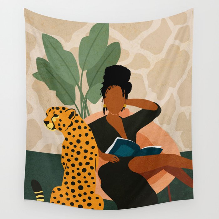 Stay Home No. 1 Wall Tapestry Gallery Image 1