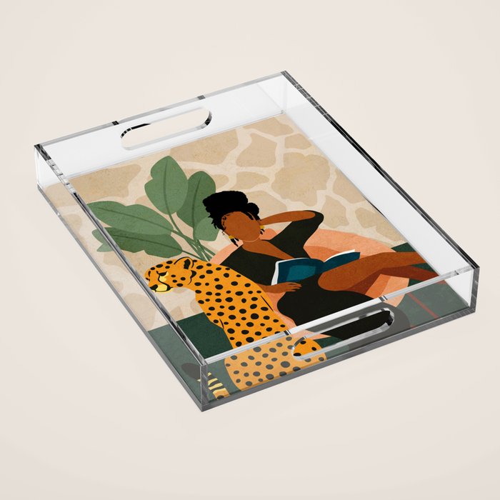 Stay Home No. 1 Acrylic Tray Gallery Image 1