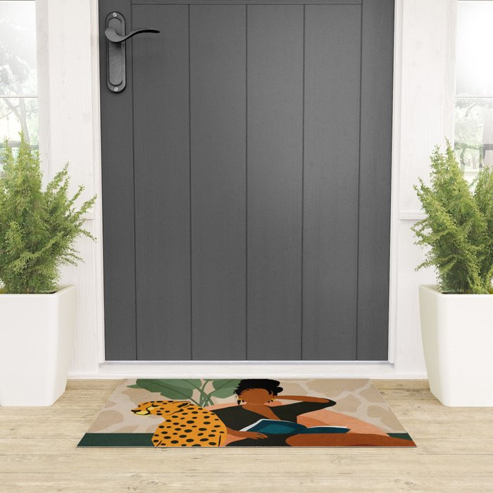 Stay Home No. 1 Welcome Mat Gallery Image 3