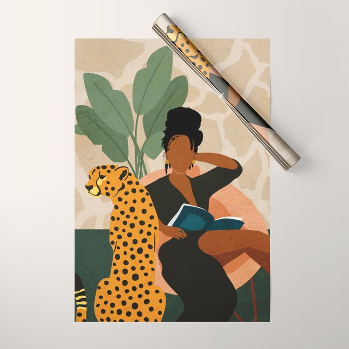 Stay Home No. 1 Wrapping Paper Gallery Image 1