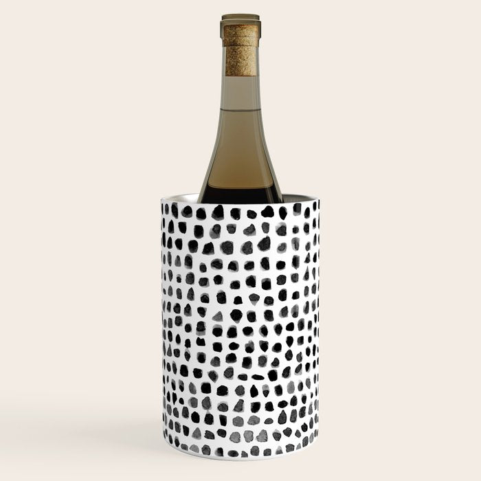 Dots (Black) Wine Chiller Gallery Image 3
