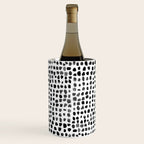 Dots (Black) Wine Chiller Gallery Image 1