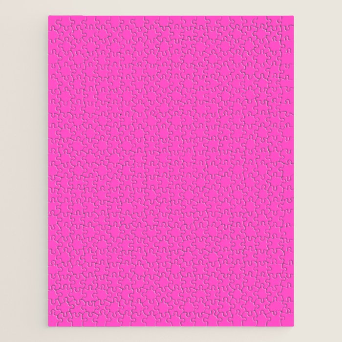 Solid magenta colour  Jigsaw Puzzle Gallery Image 1