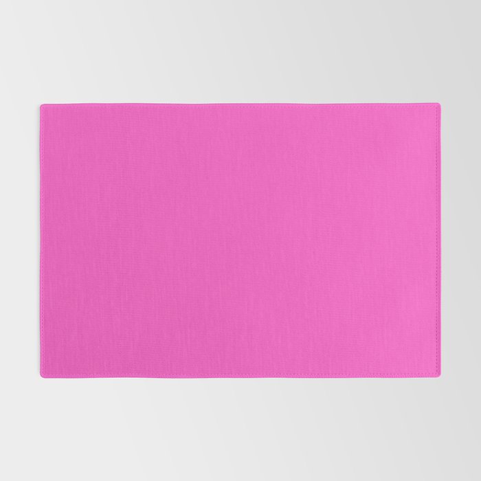 Solid magenta colour  Rug Gallery Image 2