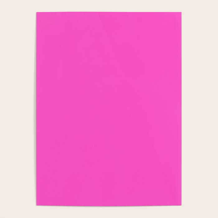 Solid magenta colour  Poster Gallery Image 1