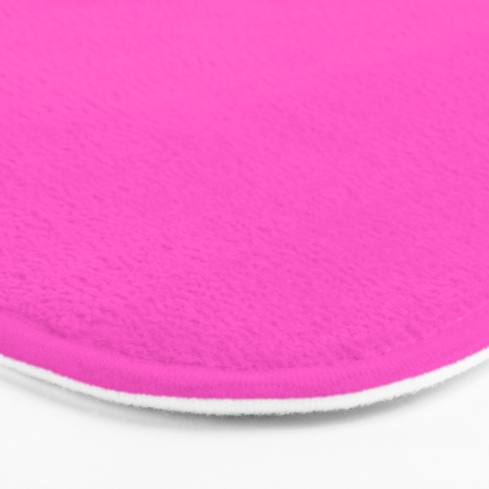 Solid magenta colour  Bath Mat Gallery Image 3