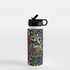 Tropical Night Garden  XX Water Bottle Gallery Image 1