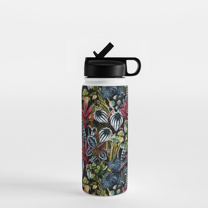 Tropical Night Garden  XX Water Bottle Gallery Image 1