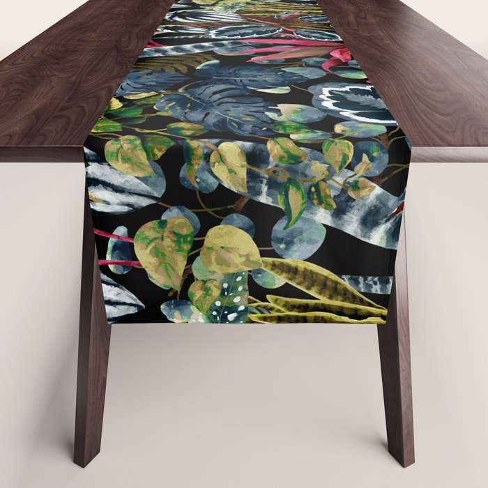 Tropical Night Garden  XX Table Runner Gallery Image 1