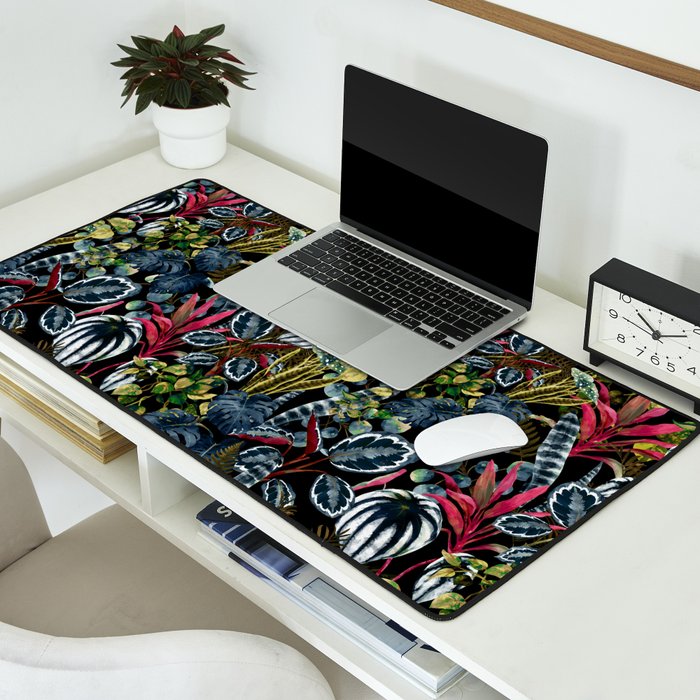 Tropical Night Garden  XX Desk Mat Gallery Image 2