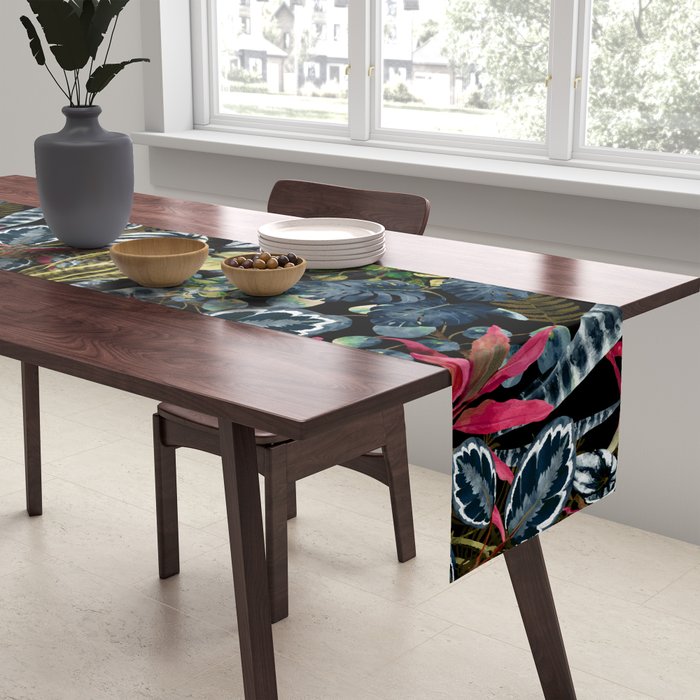 Tropical Night Garden  XX Table Runner Gallery Image 2