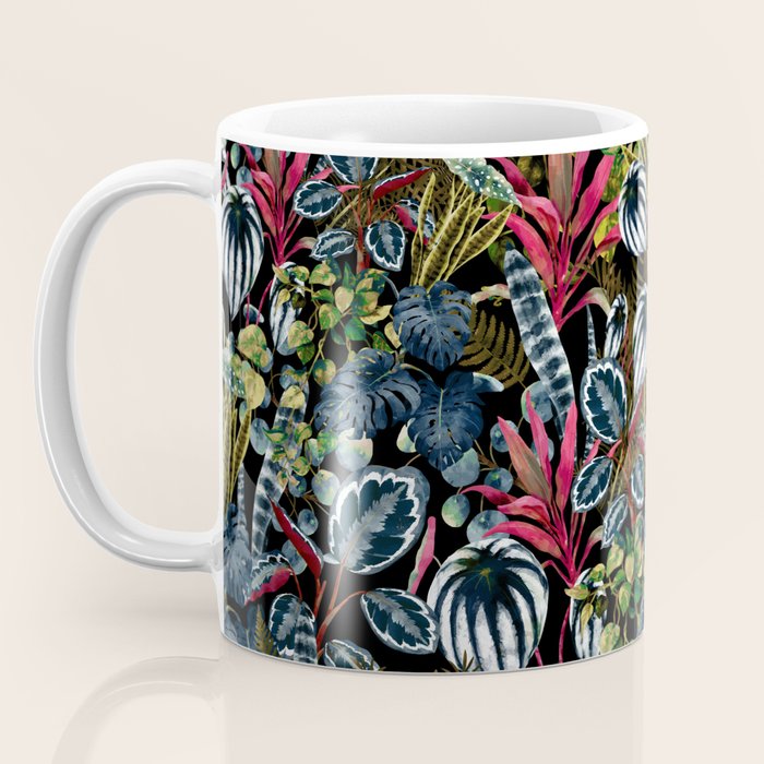 Tropical Night Garden  XX Coffee Mug Gallery Image 3