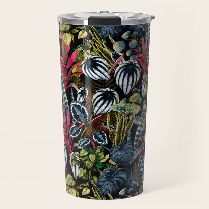 Tropical Night Garden  XX Travel Mug Gallery Image 1
