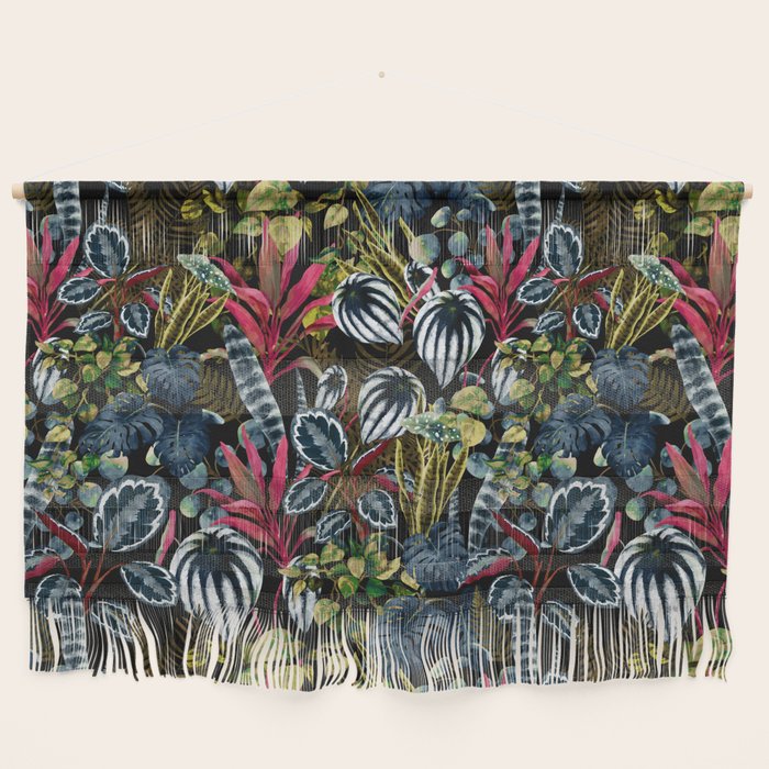 Tropical Night Garden  XX Wall Hanging Gallery Image 1