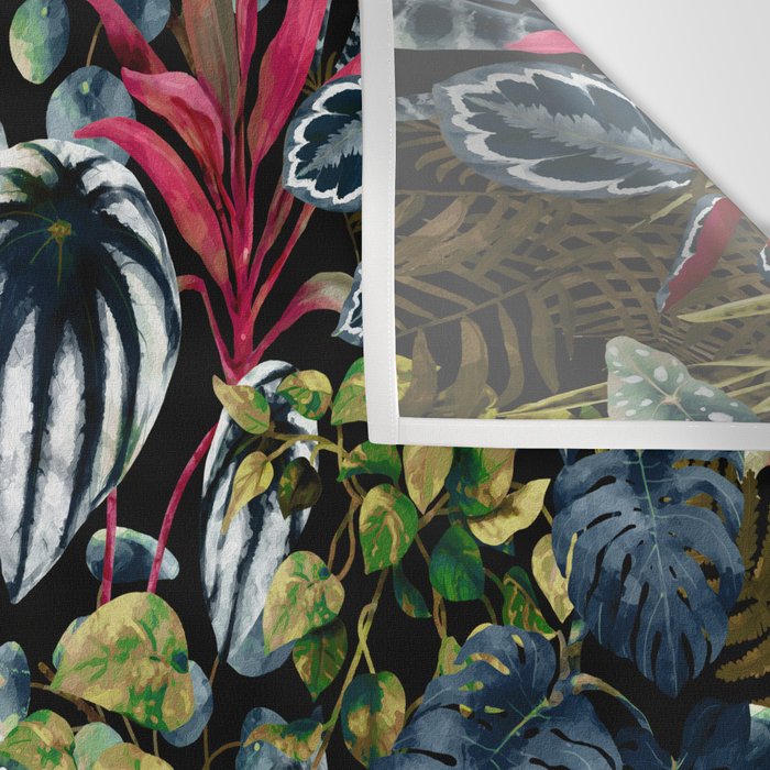 Tropical Night Garden  XX Wall Tapestry Gallery Image 3