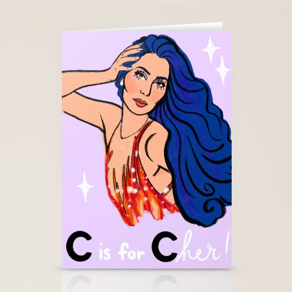 C is for C H E R! Stationery Card Gallery Image 1
