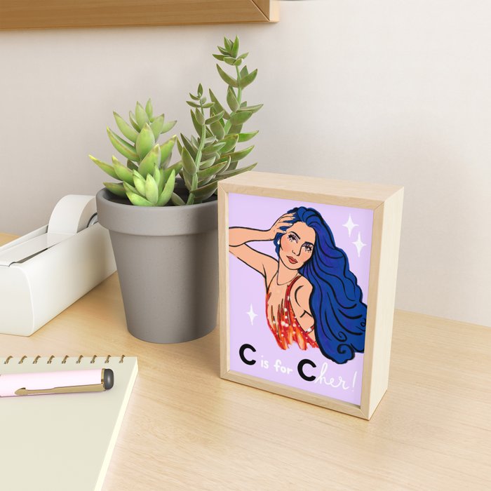 C is for C H E R! Mini Art Print Gallery Image 2