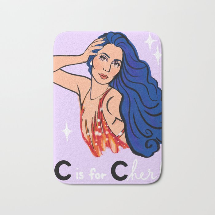 C is for C H E R! Bath Mat Gallery Image 1