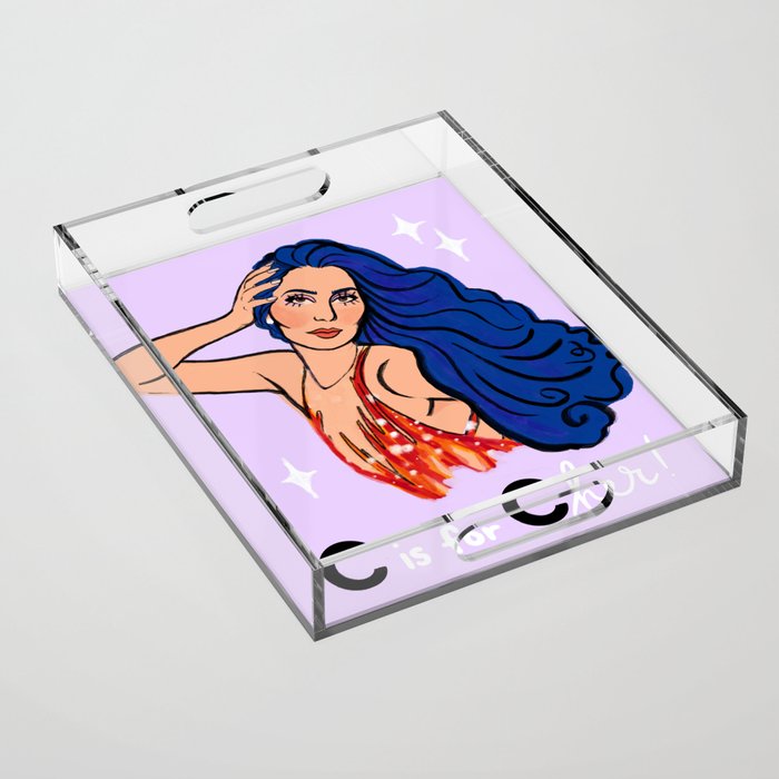 C is for C H E R! Acrylic Tray Gallery Image 1