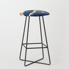 The Great Wave of Black Pug Stool Gallery Image 1