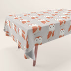 Barn Owl, Bird of United Kingdom Tablecloth Gallery Image 1
