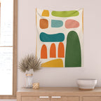 Organic Abstraction 6 Wall Tapestry Gallery Image 2