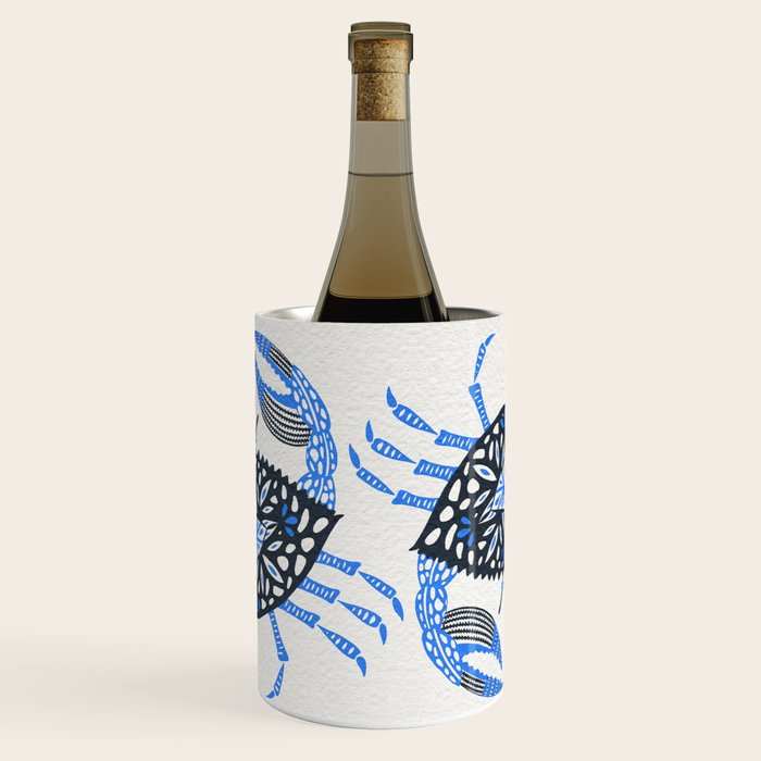Blue Crab Wine Chiller Gallery Image 1