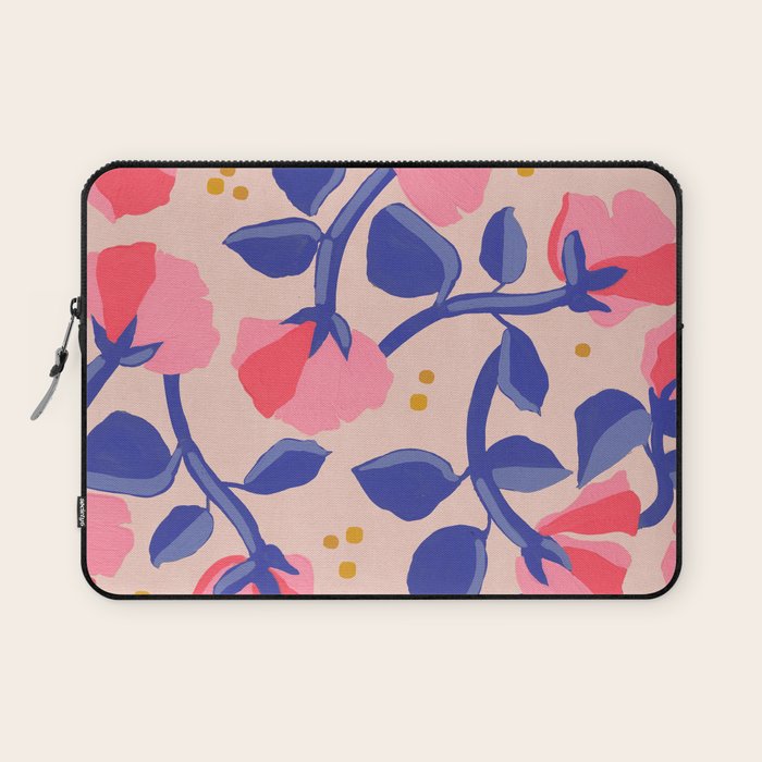Lisbon Floral Laptop Sleeve Gallery Image 1