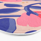 Lisbon Floral Bath Mat Gallery Image 3