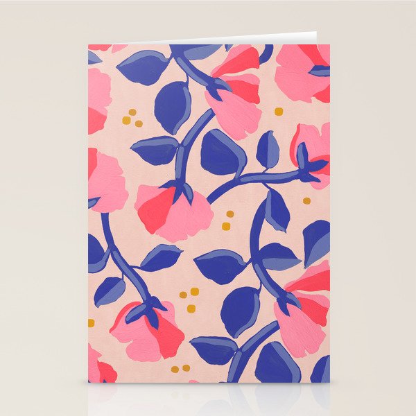 Lisbon Floral Stationery Card Gallery Image 2