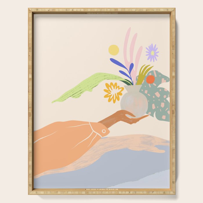 The Act of Giving Serving Tray Gallery Image 1