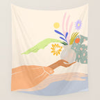 The Act of Giving Wall Tapestry Gallery Image 4