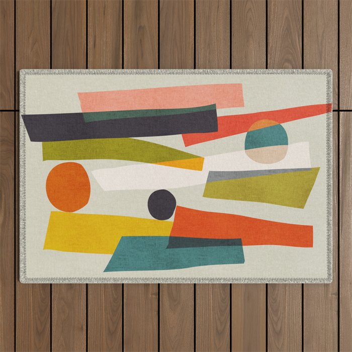 Sticks and Stones Outdoor Rug Gallery Image 1