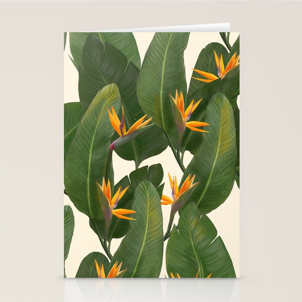 tropical floral Stationery Card Gallery Image 1
