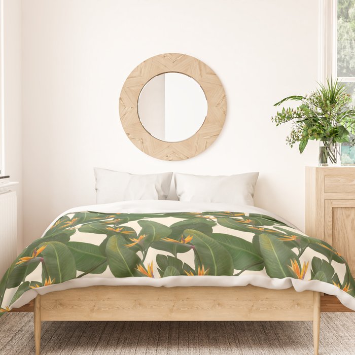 tropical floral Duvet Cover Gallery Image 3
