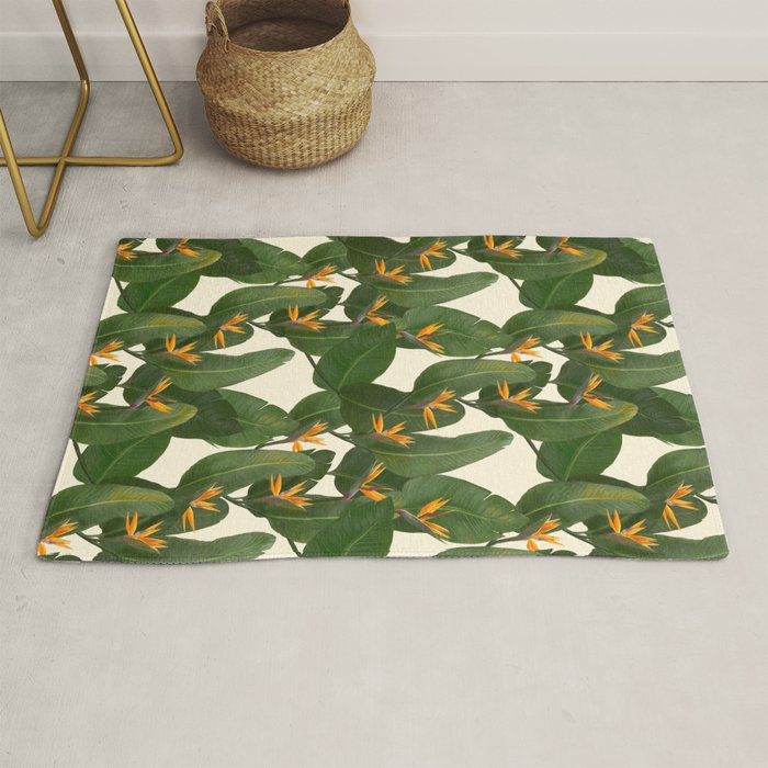 tropical floral Rug Gallery Image 1