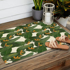 tropical floral Outdoor Rug Gallery Image 2