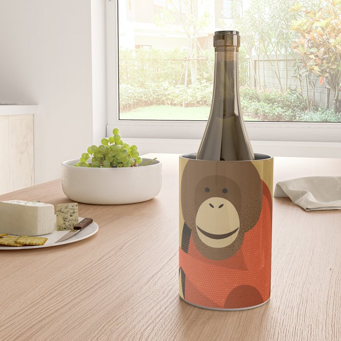 Whimsy Orangutan Wine Chiller Gallery Image 4