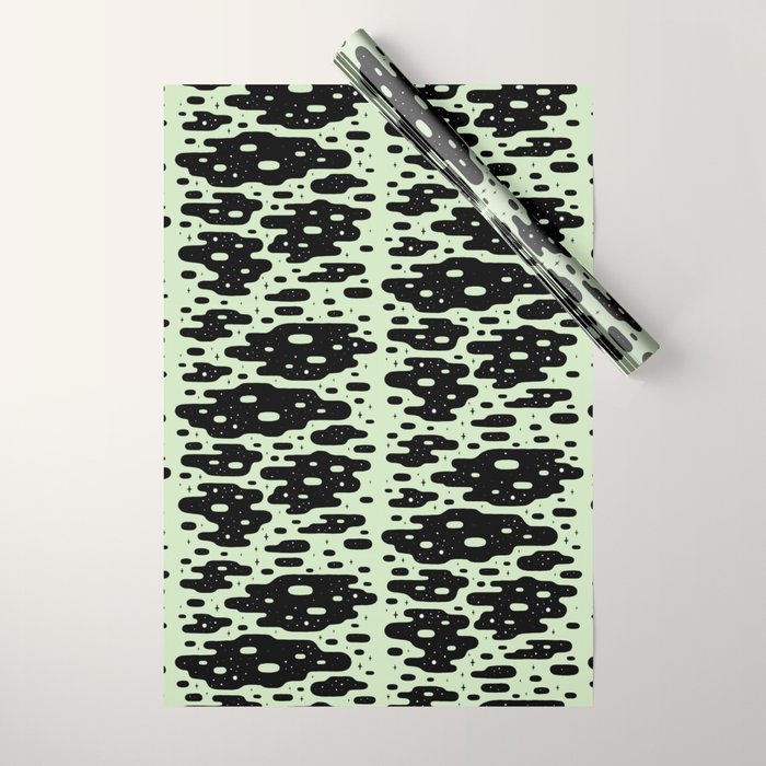 Space Blobs Wrapping Paper Gallery Image 1