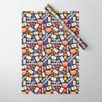 Game Night Fun Wrapping Paper Gallery Image 1