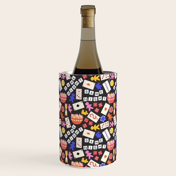 Game Night Fun Wine Chiller Gallery Image 2