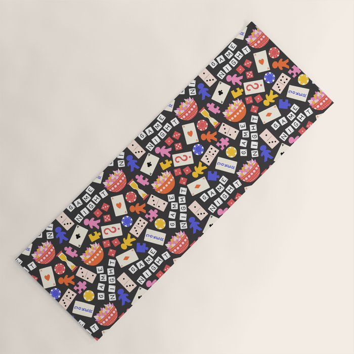 Game Night Fun Yoga Mat Gallery Image 1