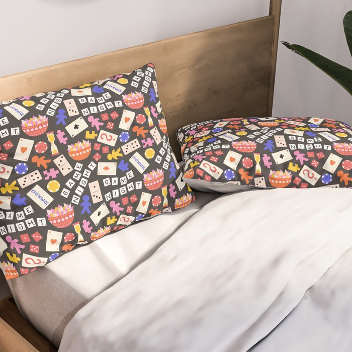 Game Night Fun Pillow Sham Gallery Image 2
