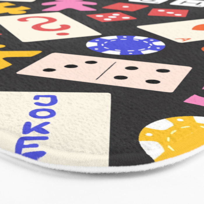 Game Night Fun Bath Mat Gallery Image 3