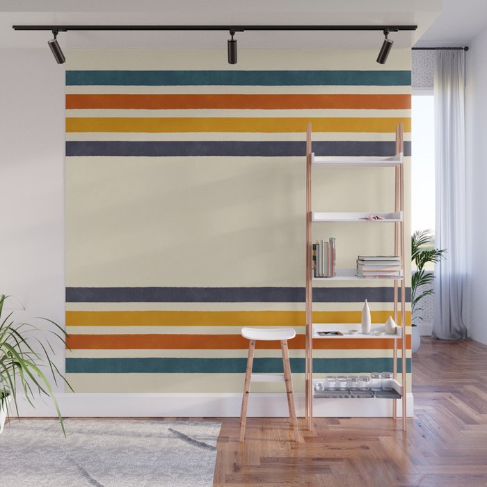 Blanket Stripe - classic Wall Mural Gallery Image 1
