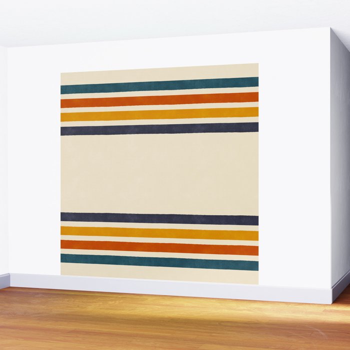 Blanket Stripe - classic Wall Mural Gallery Image 2