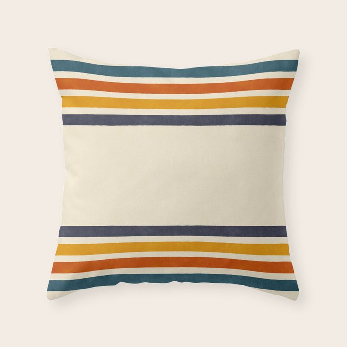Blanket Stripe - classic Throw Pillow Gallery Image 6