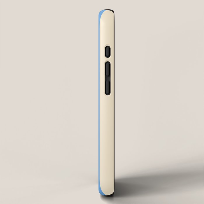 Retro Coastal Blue and White Stripes iPhone Case Gallery Image 2